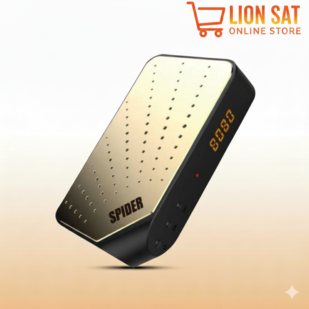 Spider V500 Gold Elite 5G | سبايدر V500 جولد 5G مع دعم 4K وب