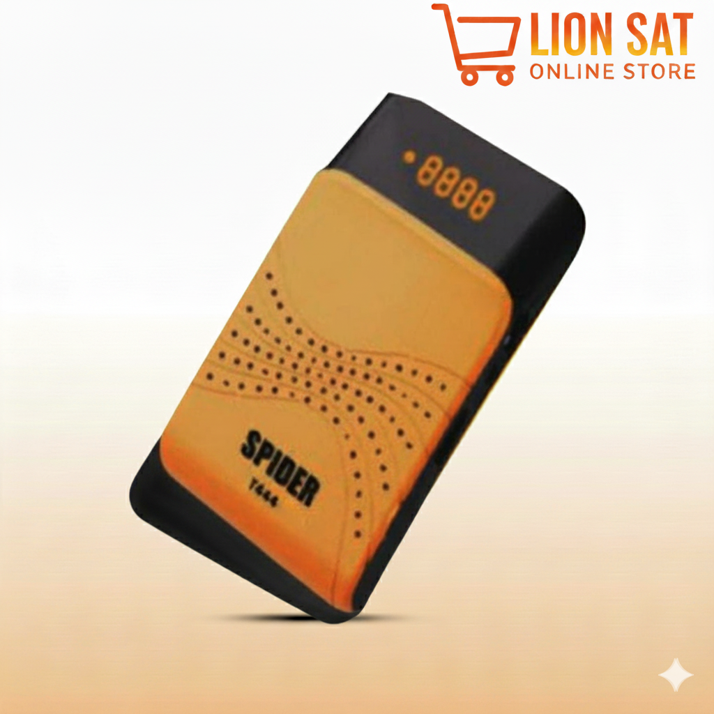 Spider T444 | ريسيفر سبايدر T444 بدعم IPTV بجودة عالية