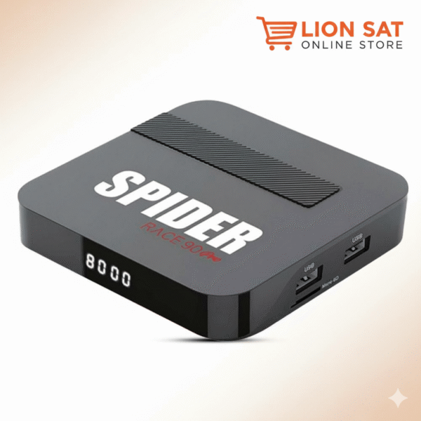 رسيفر Spider Race 90 Pro | أداء قوي ومنافذ USB متعددة ودعم ص