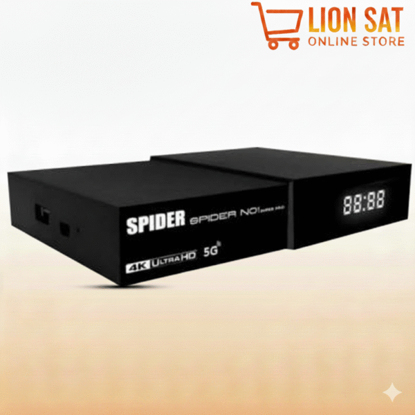 رسيفر Spider NO1 5G 4K | جهاز سبايدر الأصلي بجودة UltraHD