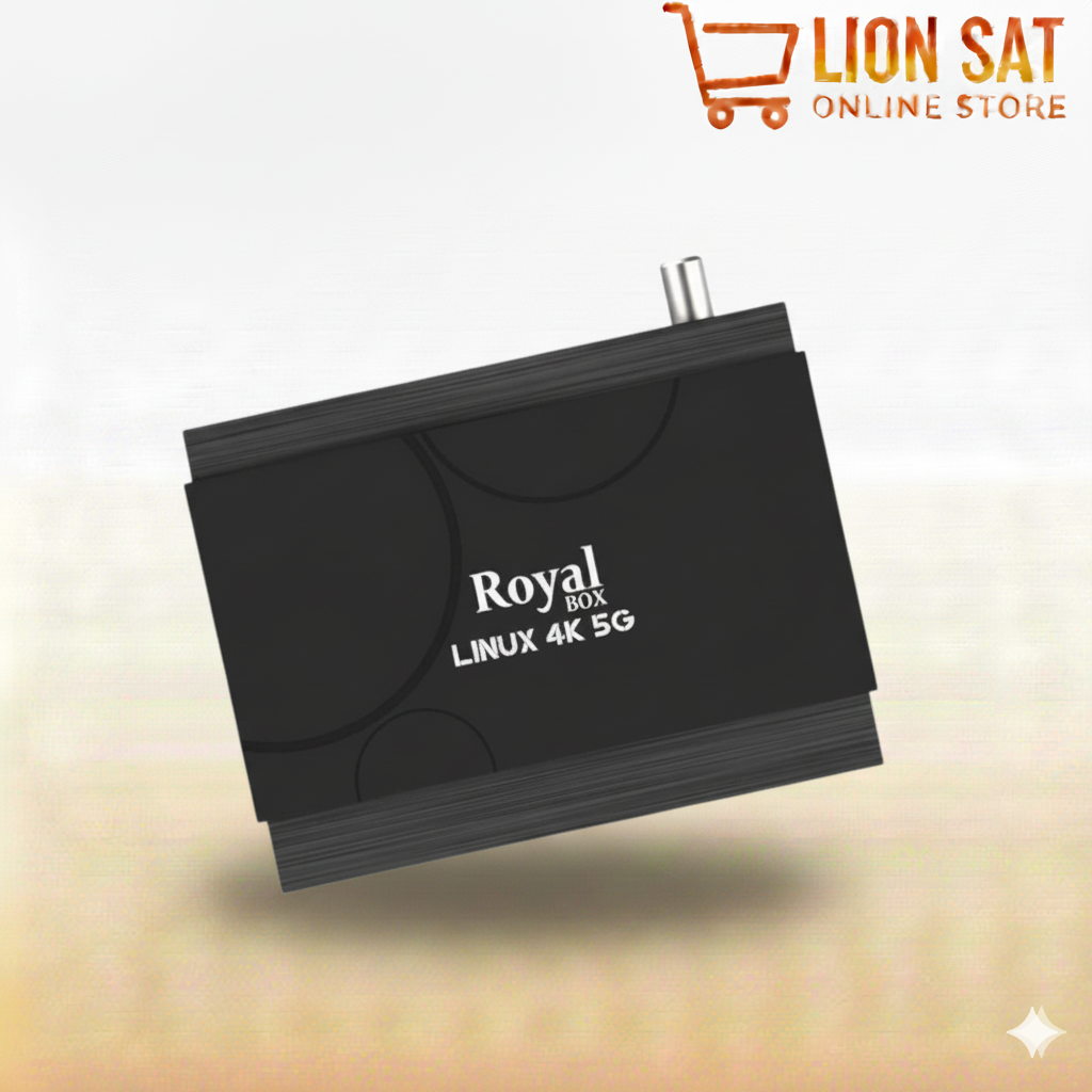 رسيفر غزال Royal Box Linux 4K 5G – أحدث رسيفر بدعم 4K و 5G