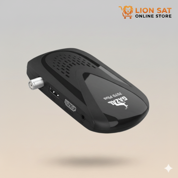 رسيفر غزال 7070 Plus – جهاز استقبال متطور بدعم IPTV وأداء سر