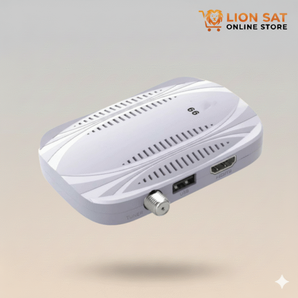 رسيفر غزال 66 – جهاز استقبال أنيق بدعم IPTV وجودة عالية