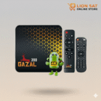 رسيفر غزال 200 4K – جهاز Android Box قوي بدقة عالية ودعم IPT
