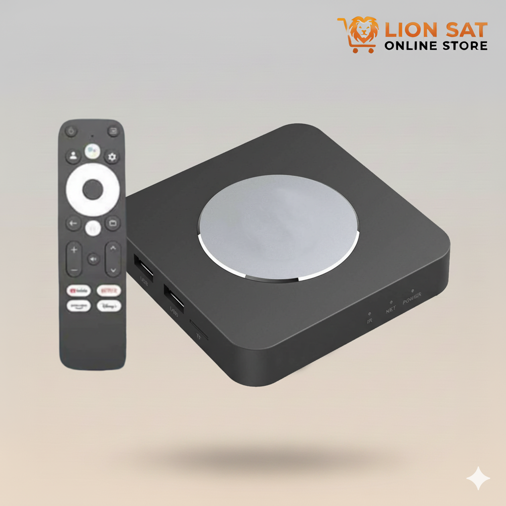 رسيفر غزال Android Box – جهاز ذكي بنظام أندرويد ودقة 4K